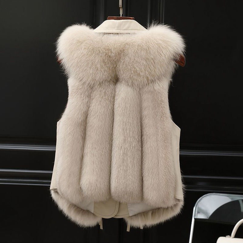 Fur Vest Short