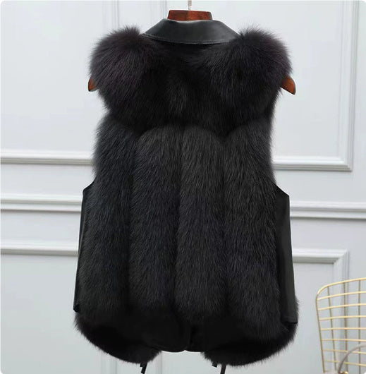 Fur Vest Short